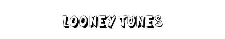 looney tunes font preview