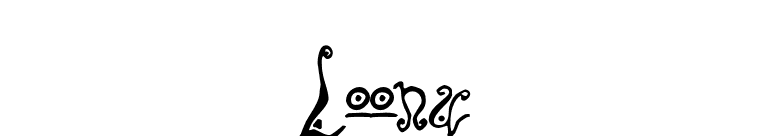 Loony font preview