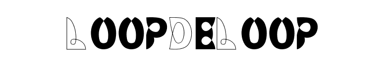 LoopDeLoop font preview