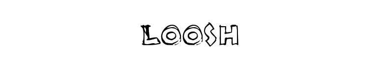 Loosh font preview