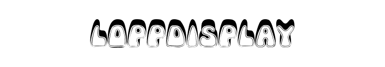 LoppDisplay font preview