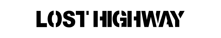 Lost Highway font preview