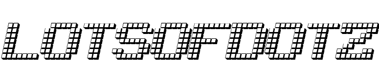 LotsOfDotz font preview