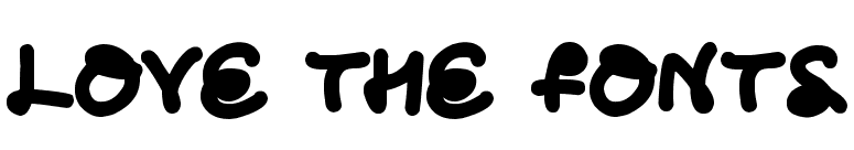 Love The Fonts
 font preview
