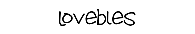 Lovebles
 font preview