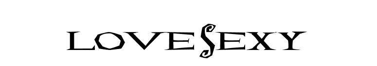 Lovesexy font preview