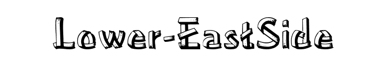 Lower-EastSide font preview