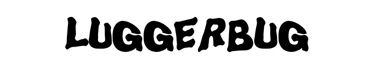 LuggerBug font preview
