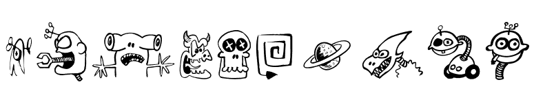LunarTwits font preview