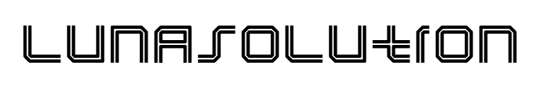 Lunasolution font preview
