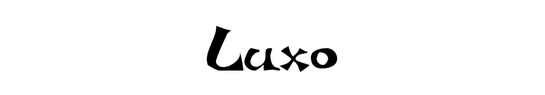 Luxo font preview
