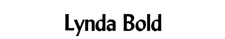 Lynda Bold font preview