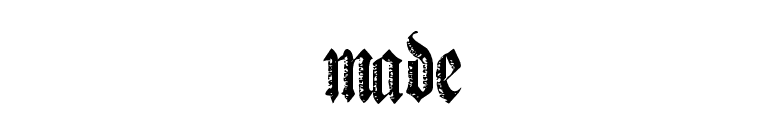 made font preview