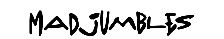 Madjumbles
 font preview