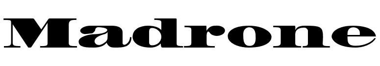 Madrone font preview