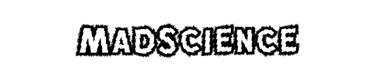 MadScience font preview