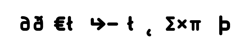 MagdaClean-BlackExpert font preview
