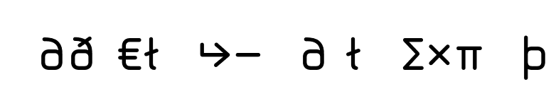 MagdaClean-RegularExpert font preview