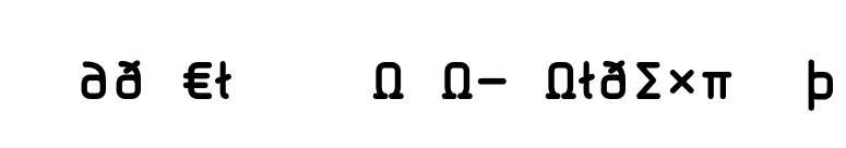 MagdaCleanMono-BoldExpert font preview