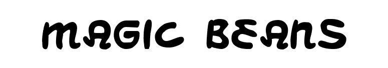 Magic Beans font preview