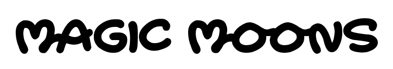 Magic Moons
 font preview