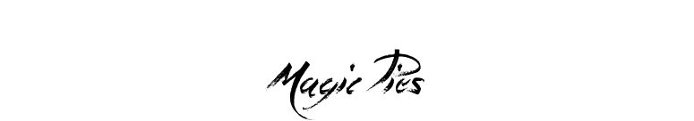 Magic Pies font preview