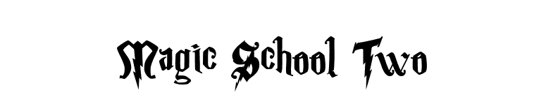 Magic School Two font preview