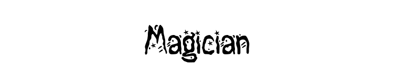 Magician font preview