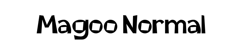 Magoo Normal font preview