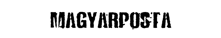 MagyarPosta font preview