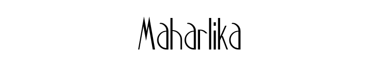 Maharlika font preview