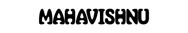Mahavishnu font preview