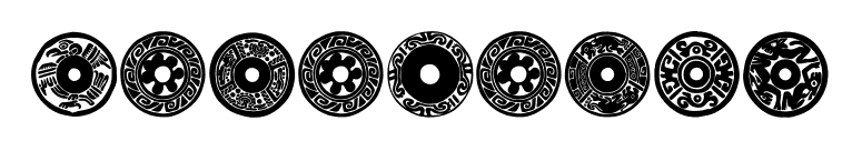 Malacates font preview
