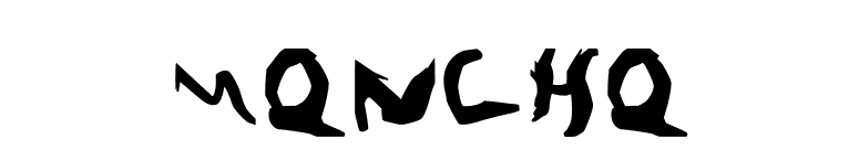 MANCHA font preview