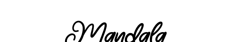 Mandala font preview