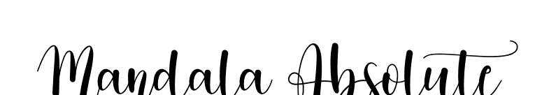 Mandala Absolute font preview