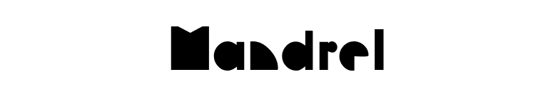 Mandrel font preview