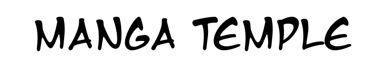 Manga Temple font preview