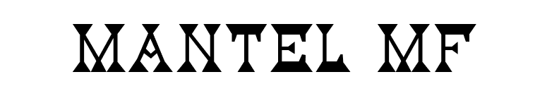 Mantel MF font preview