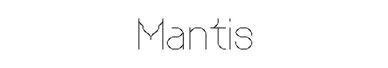 Mantis font preview