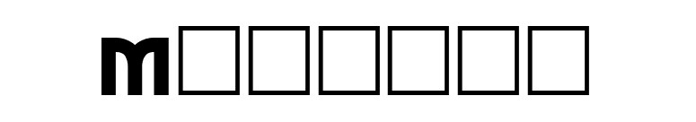 Marbolo font preview