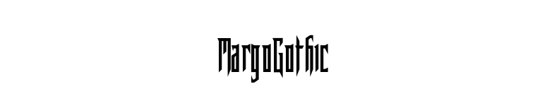 MargoGothic font preview