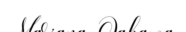 Mariana Oghawa font preview