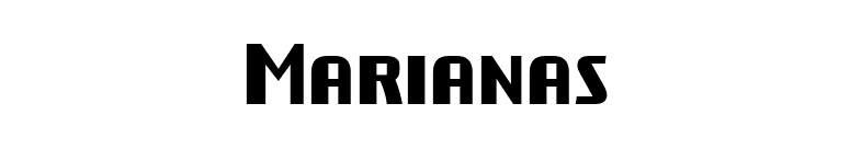Marianas font preview