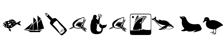 Maritime BT font preview