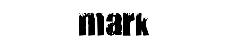 Mark font preview