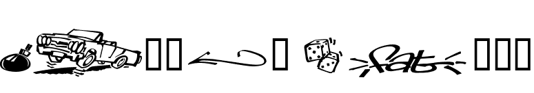 Marker Icons font preview