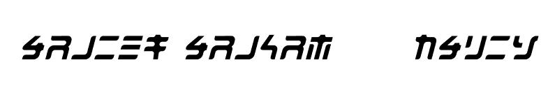 MarkingMarker-KANAItalic font preview
