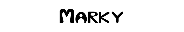 Marky font preview