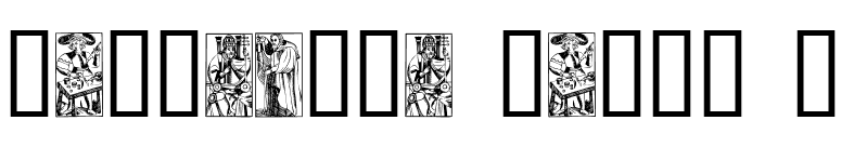 Marseille Tarot A font preview
